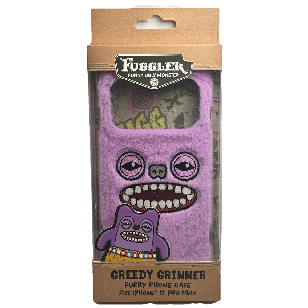 Fuggler Greedy Grinner Furry iPhone 17‎ Pro Max Phone Case Purple Monster